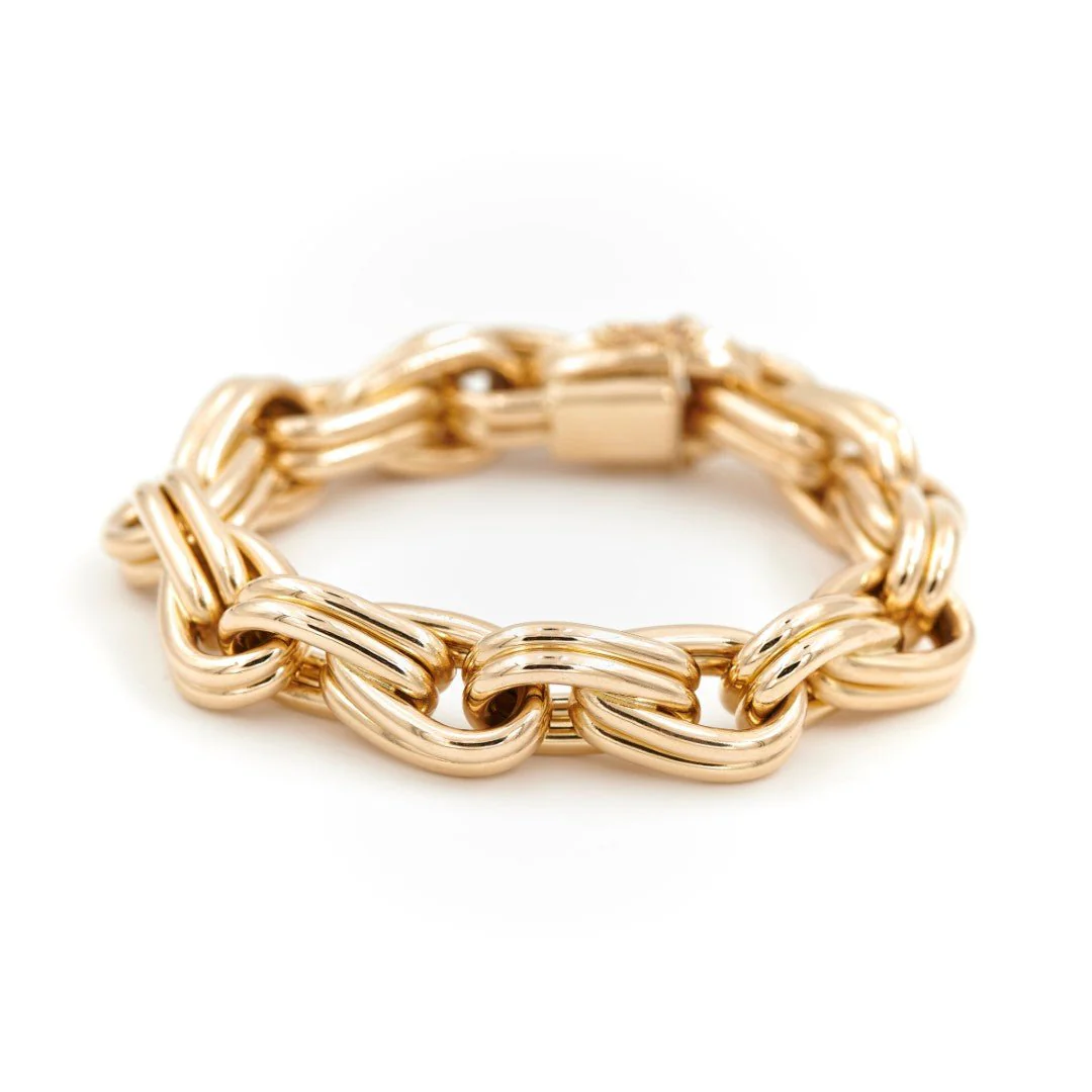 Yellow Gold Diamond Bracelet - Image 7