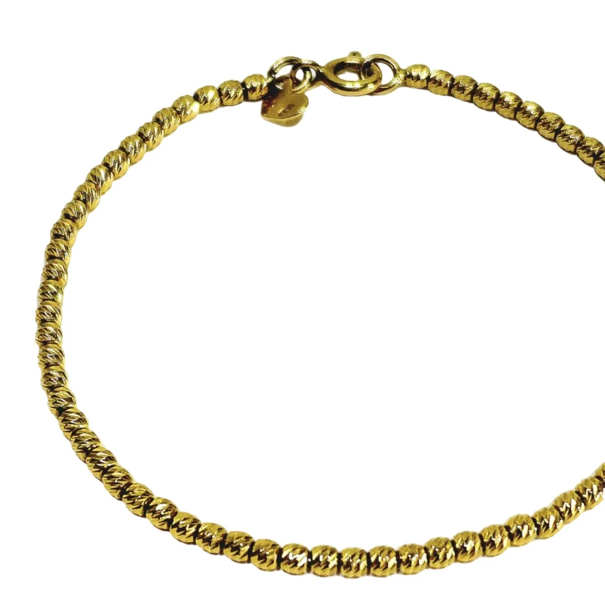 Flexible bracelet in yellow gold - Image 5