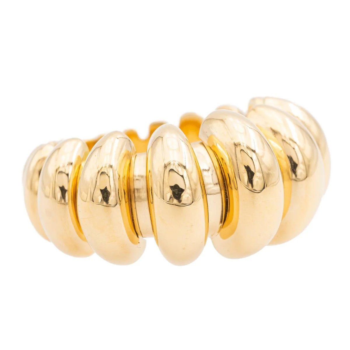 BULGARI “Celtaura” bangle ring in yellow gold - Image 6
