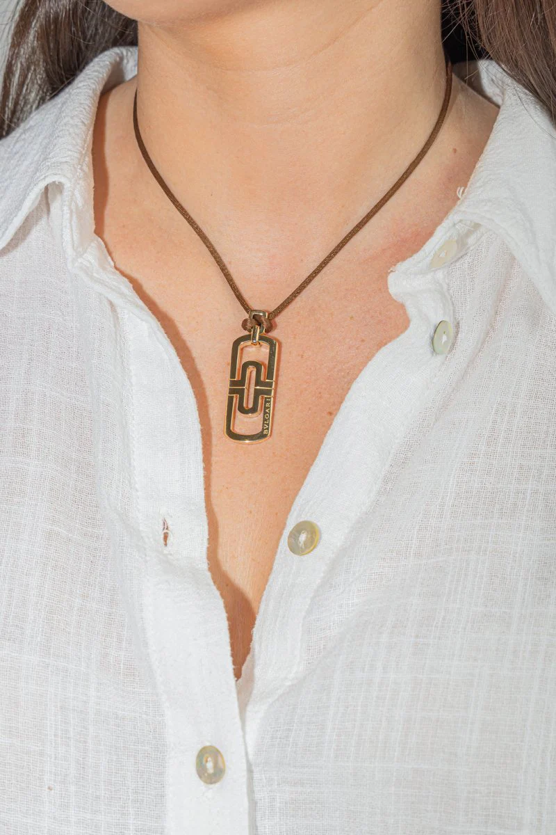 BULGARI "Parentesi" necklace in yellow gold - Image 2