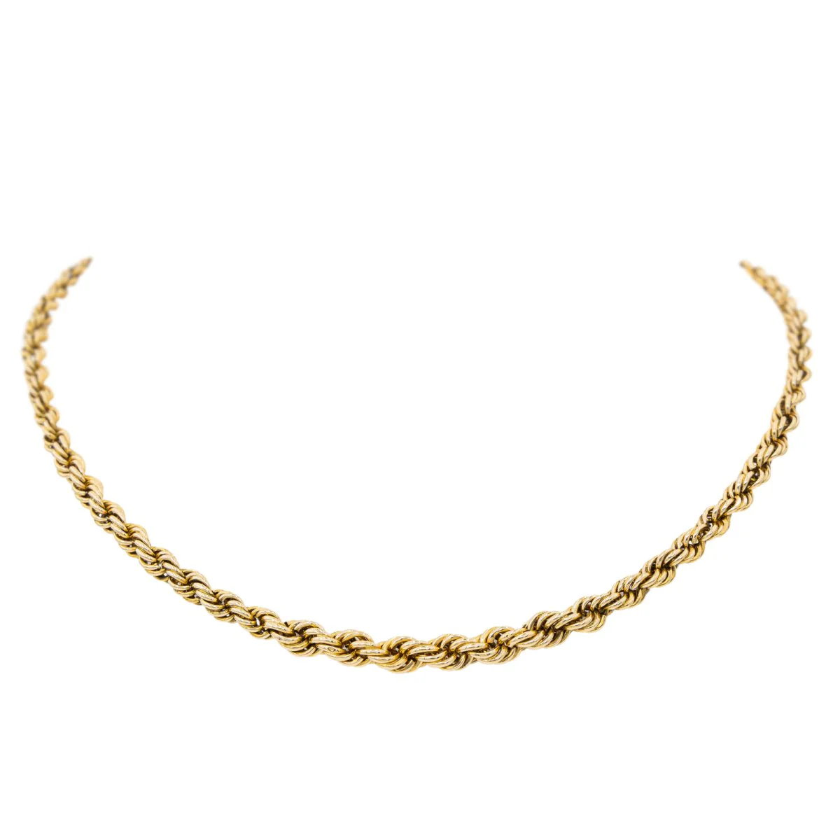 CAPLAIN SAINT ANDRÉ necklace in yellow gold and sapphire - Image 3