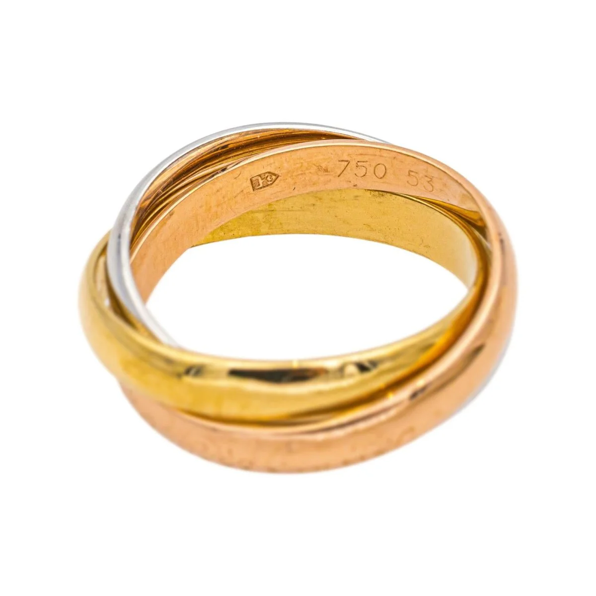 Cartier Alliance CARTIER "Trinity" in yellow gold, white gold and rose gold - Image 3