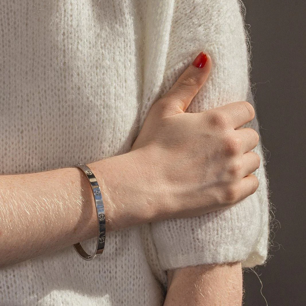 Cartier Bracelet Jonc Love White gold - Image 2