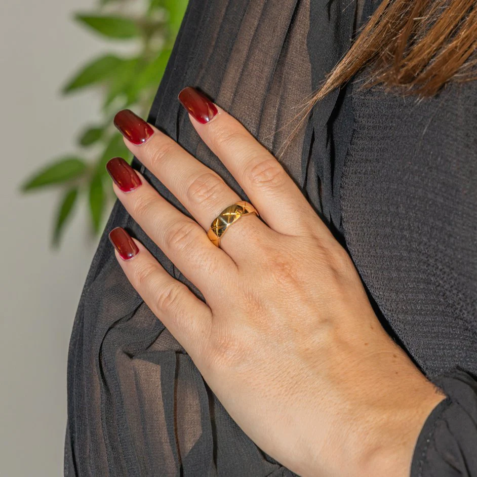 CHANEL “Coco Crush” ring in yellow gold - Image 2