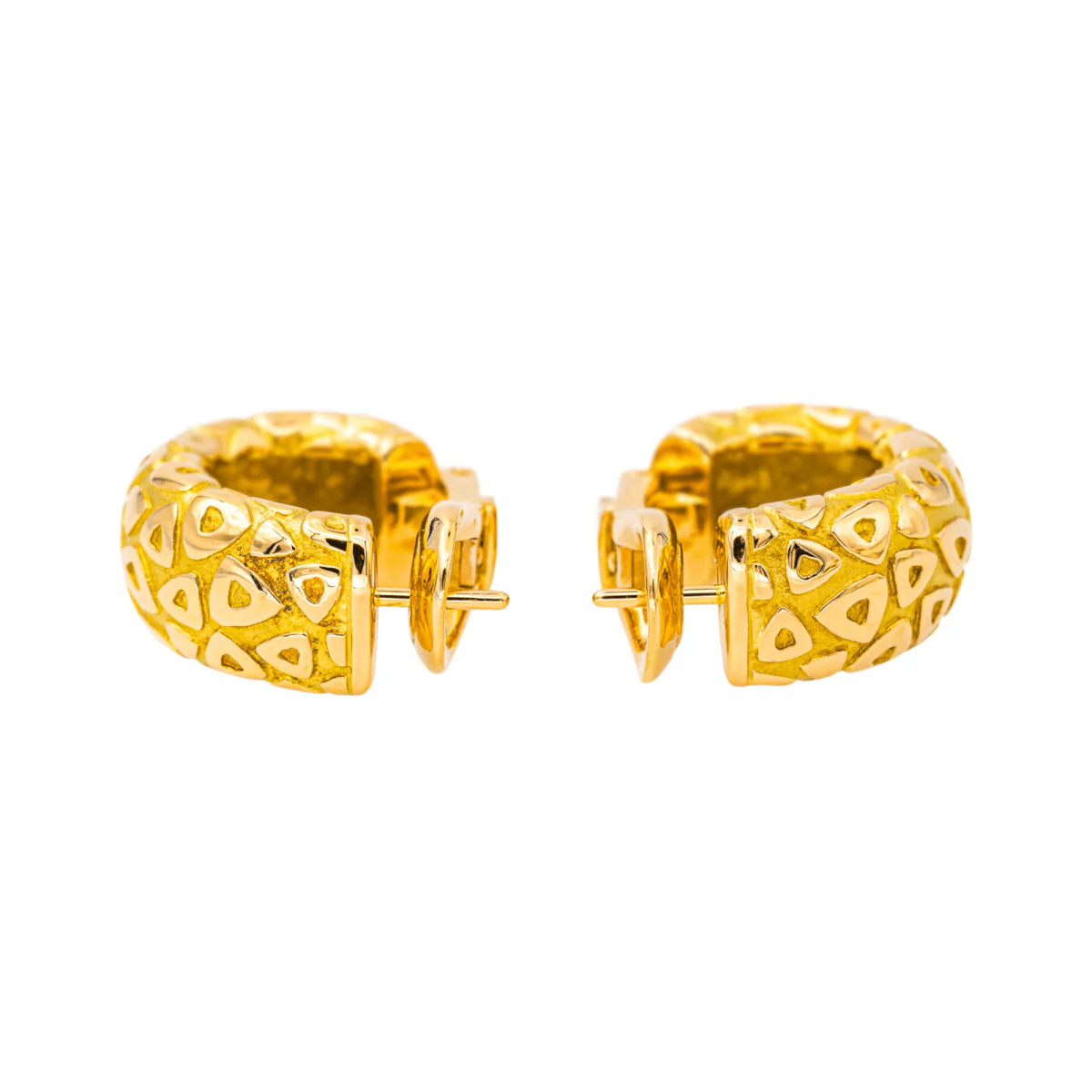 Earrings Créoles CHAUMET in yellow gold - Image 4
