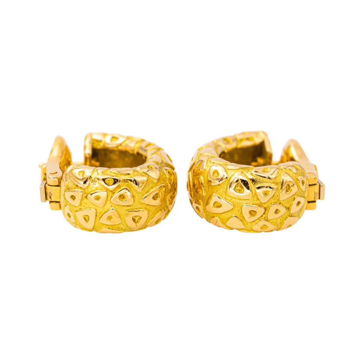 Earrings Créoles CHAUMET in yellow gold - Image 5