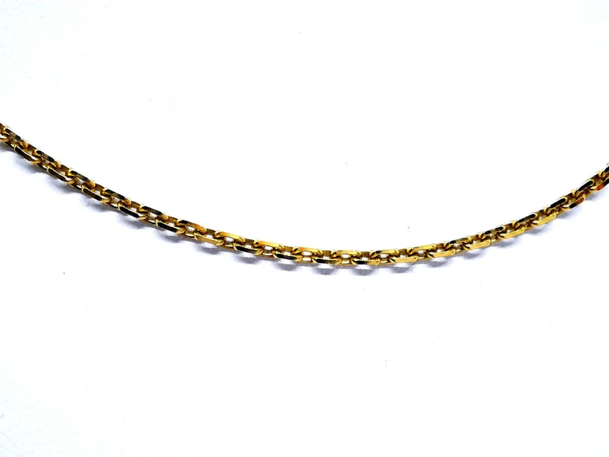 Yellow Gold Chain Necklace - Image 2