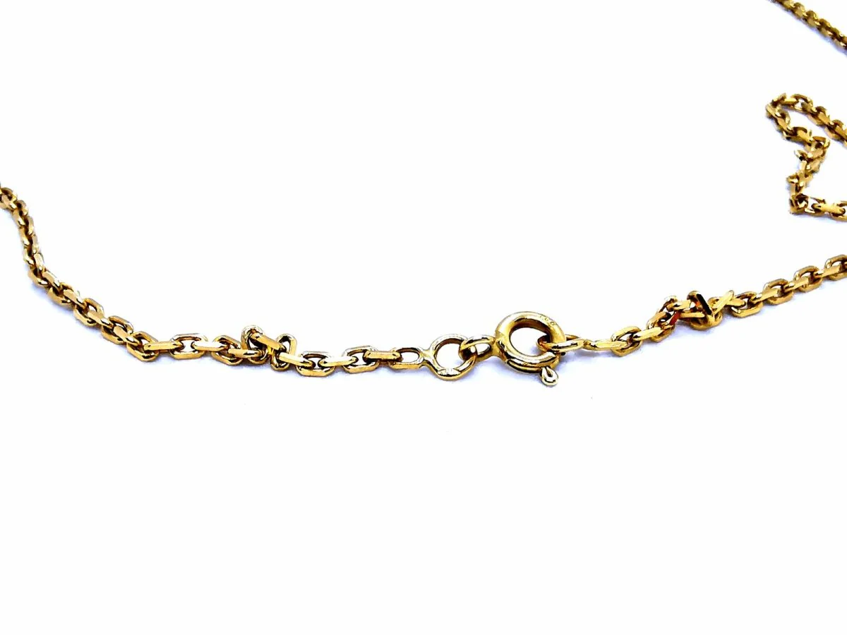 Yellow Gold Chain Necklace - Image 4