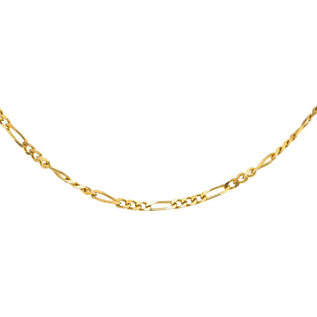 Yellow gold chain necklace - Image 3