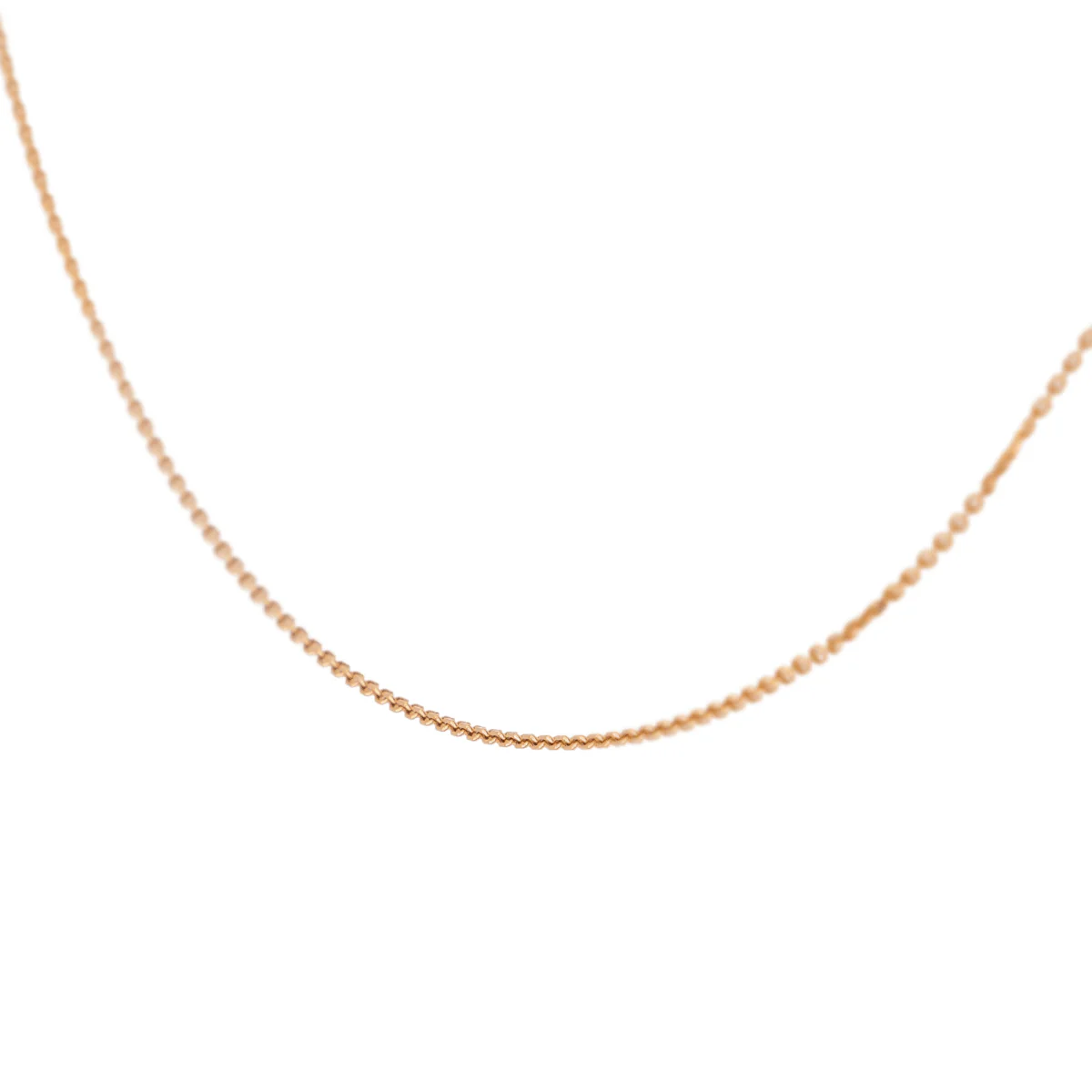 Rose gold chain necklace - Image 5