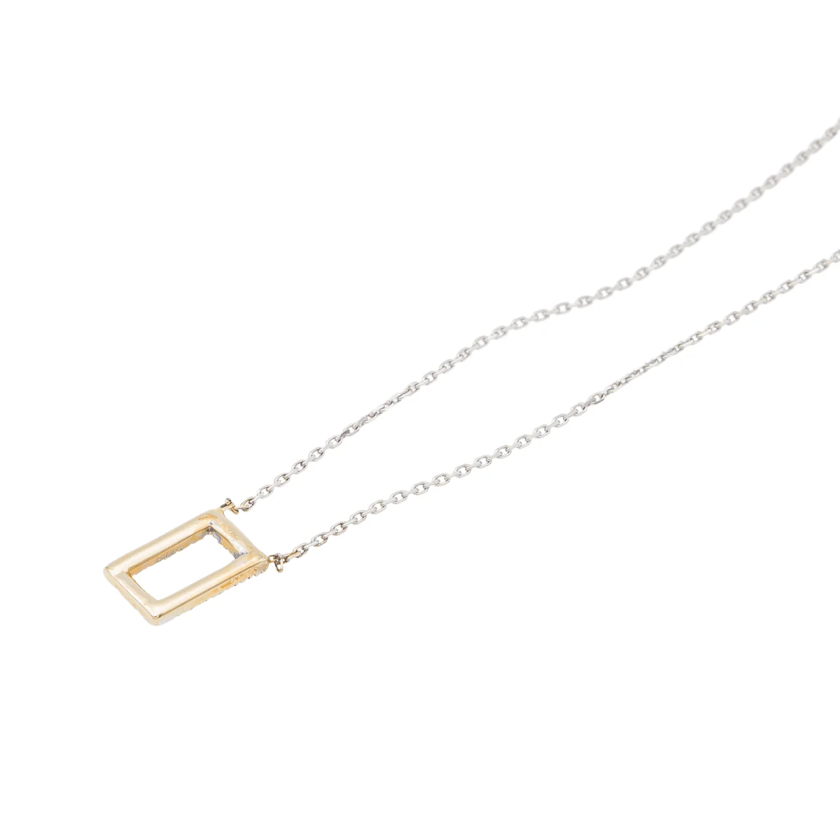 White gold and diamond necklace - Image 6