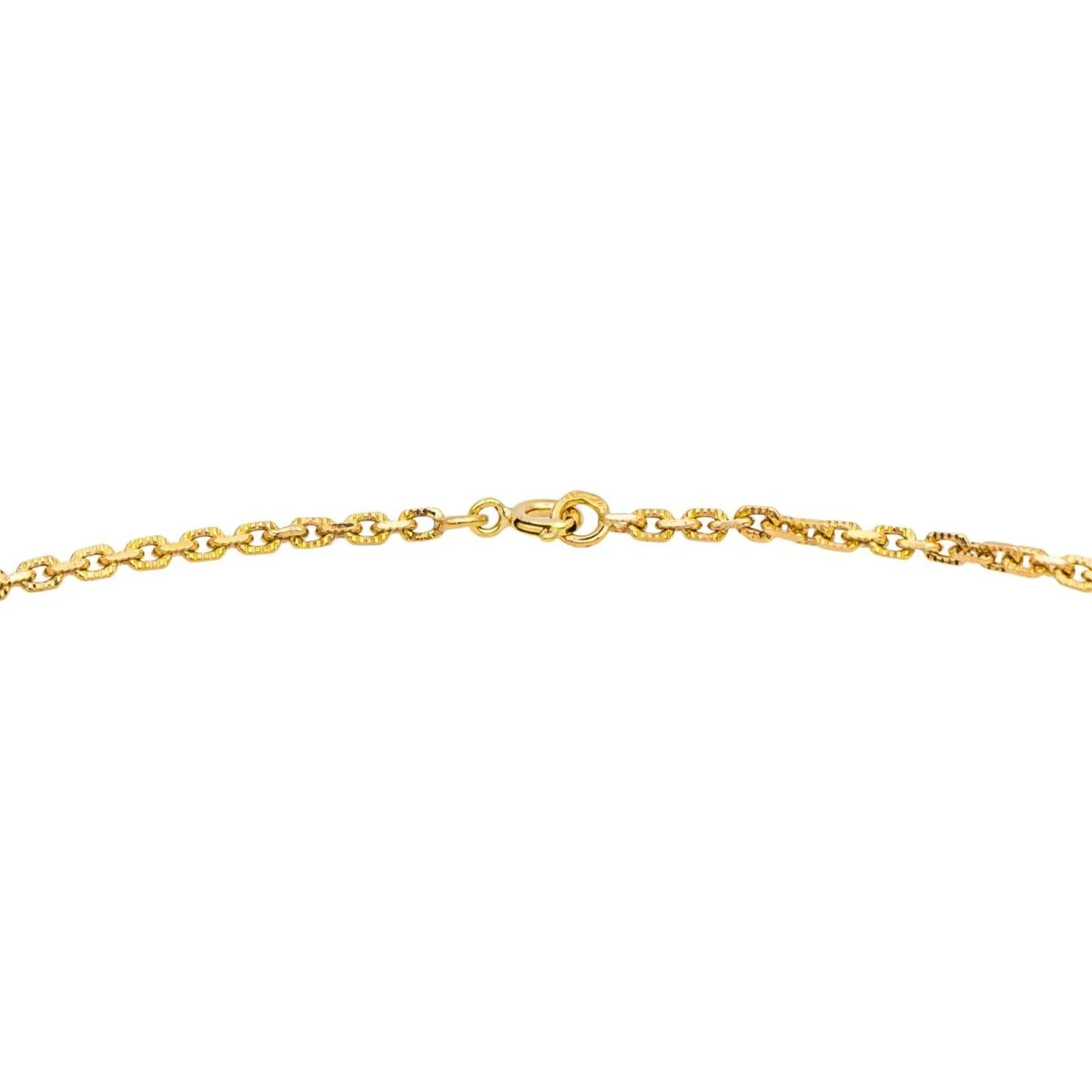 Yellow gold chain necklace - Image 5