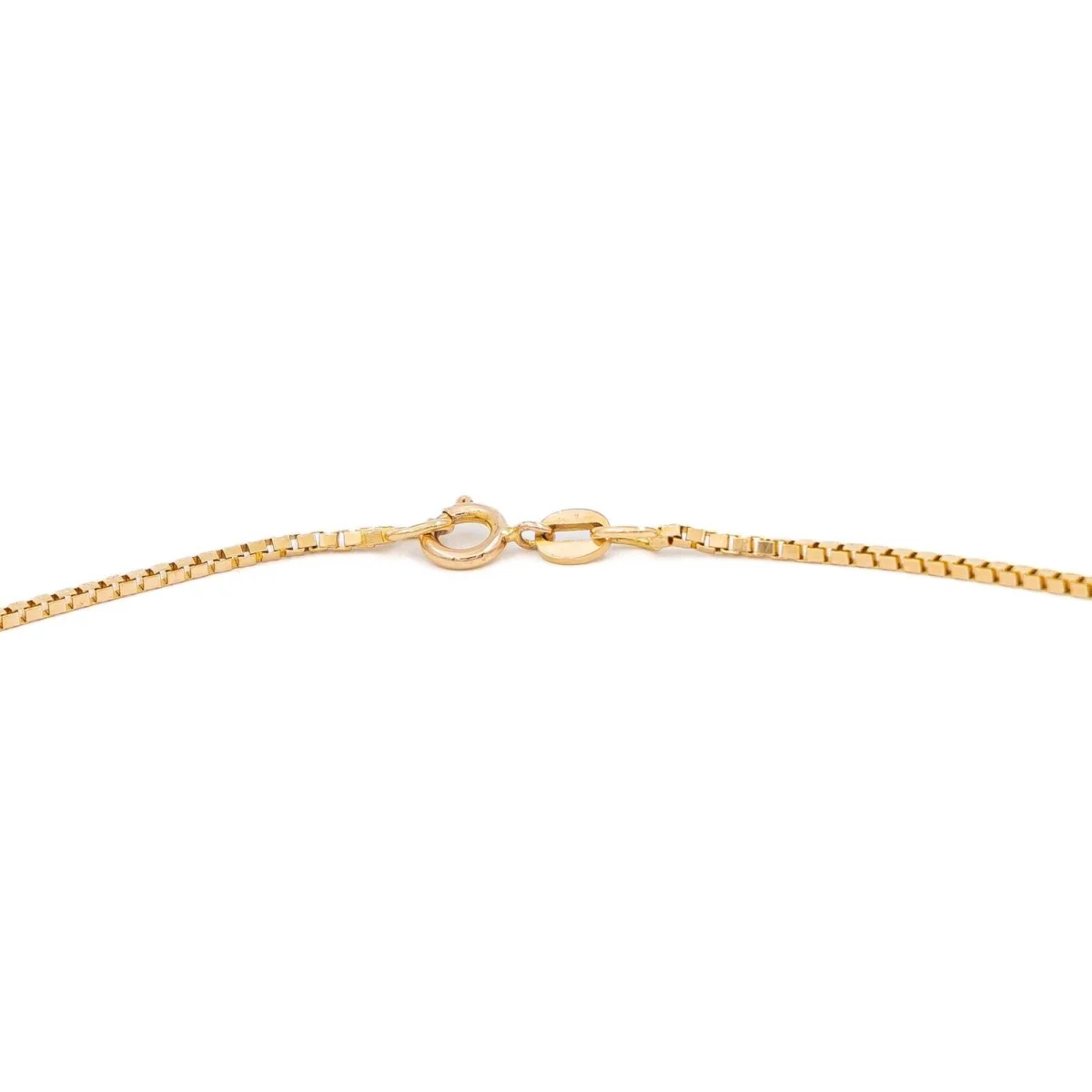 Venetian mesh necklace Yellow gold - Image 3
