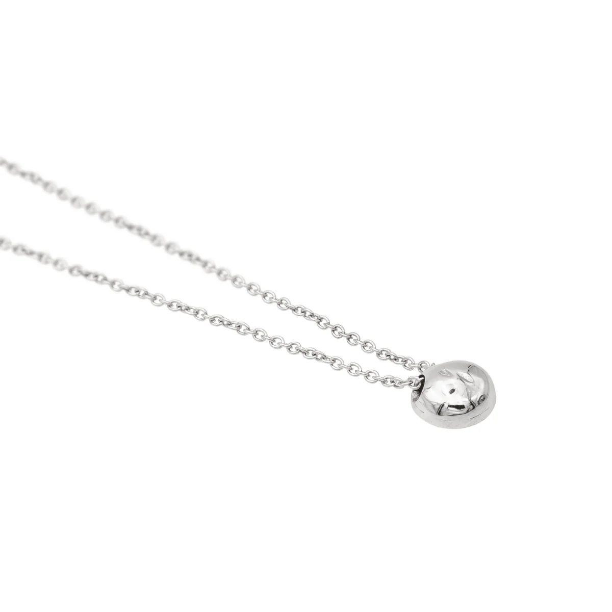 White Gold Diamond Necklace - Image 5