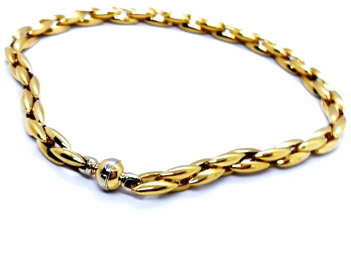 Yellow gold necklace - Image 5