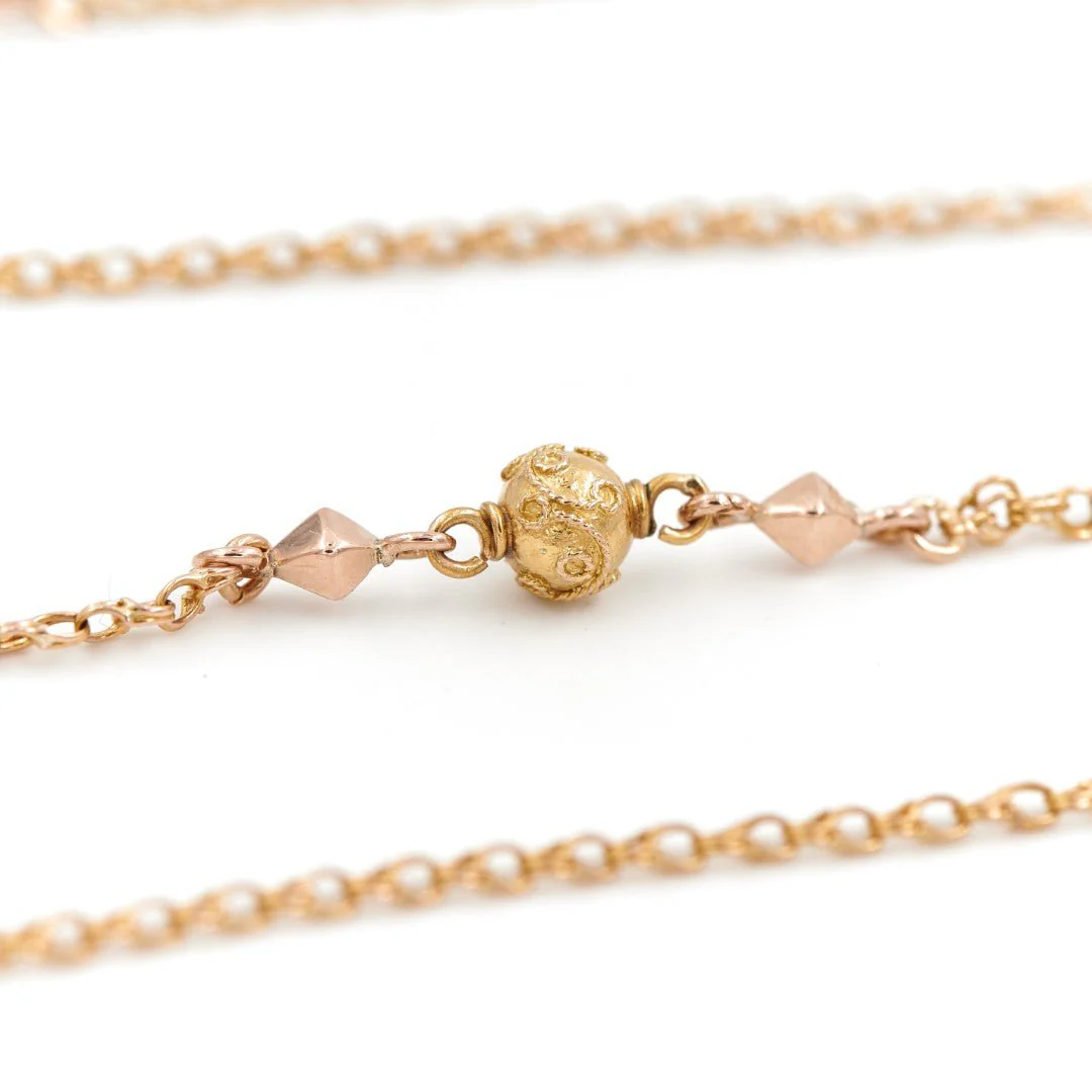 Yellow gold necklace - Image 5