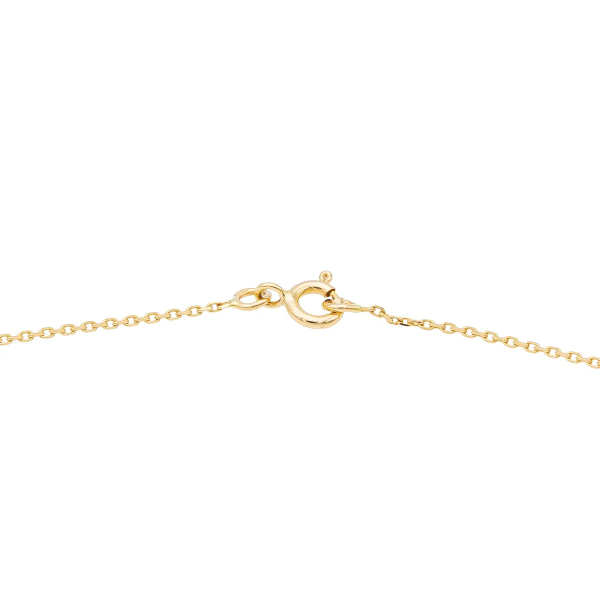 Yellow Gold Diamond Pendant Necklace - Image 4