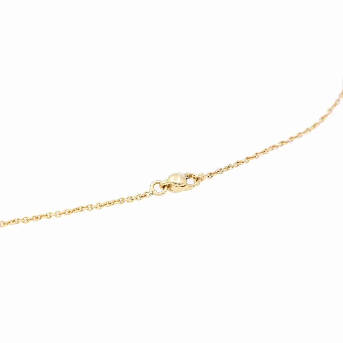 Yellow gold long necklace - Image 4