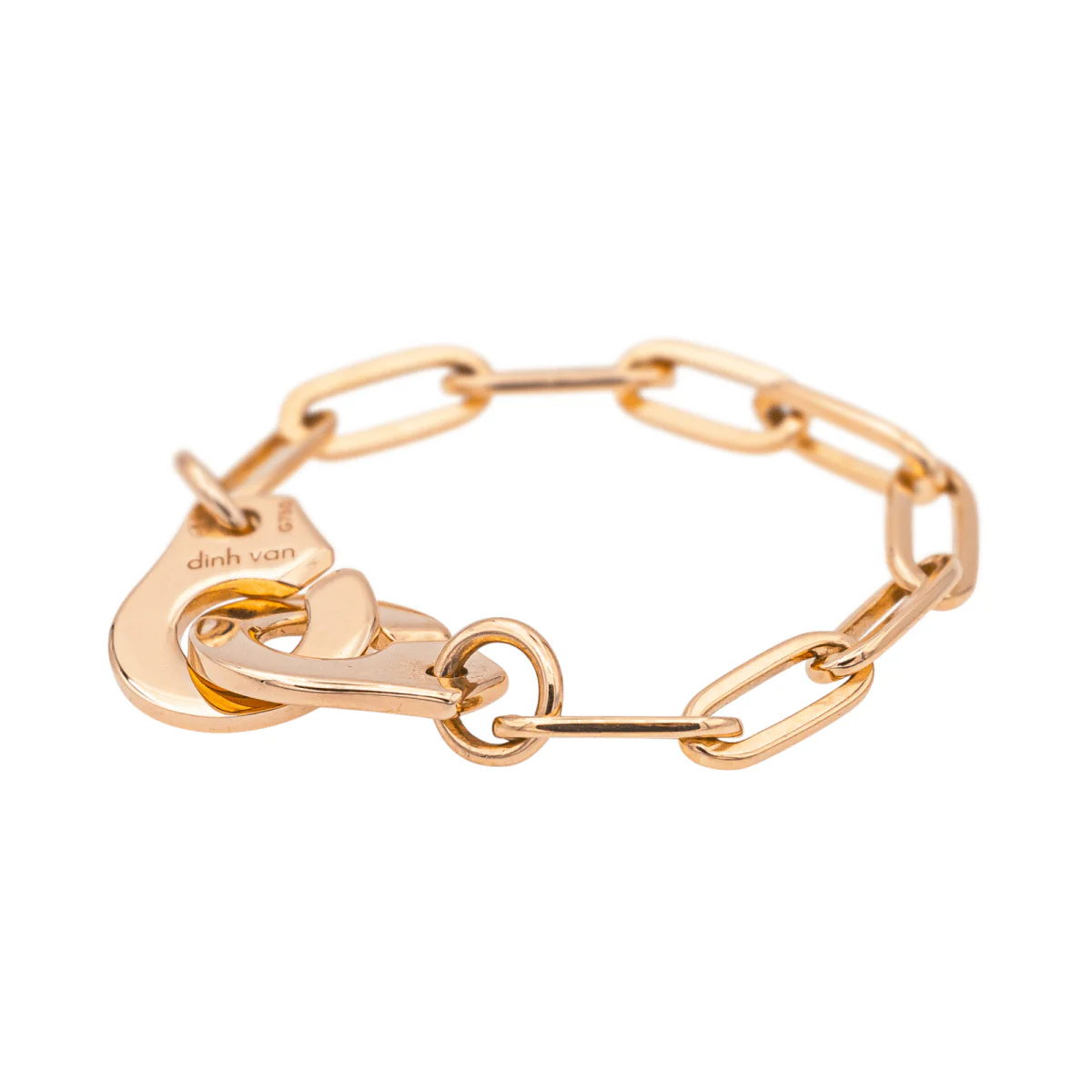 Ring DINH VAN "Handcuffs" in rose gold - Image 3