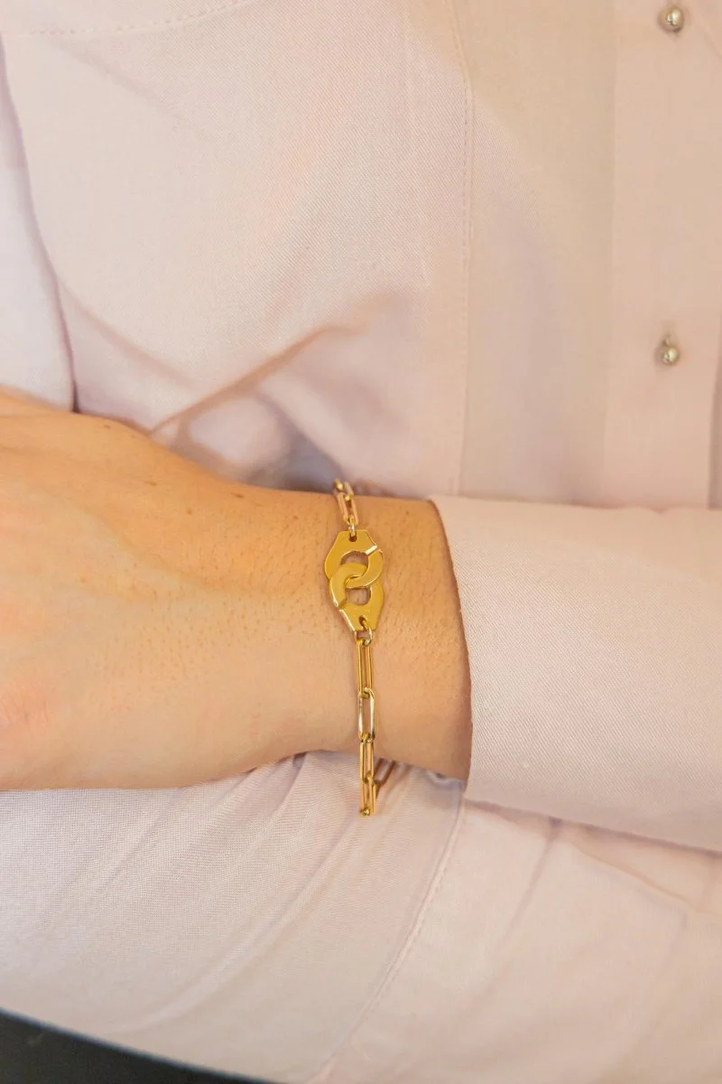 Dinh Van Handcuff Bracelet yellow gold - Image 2
