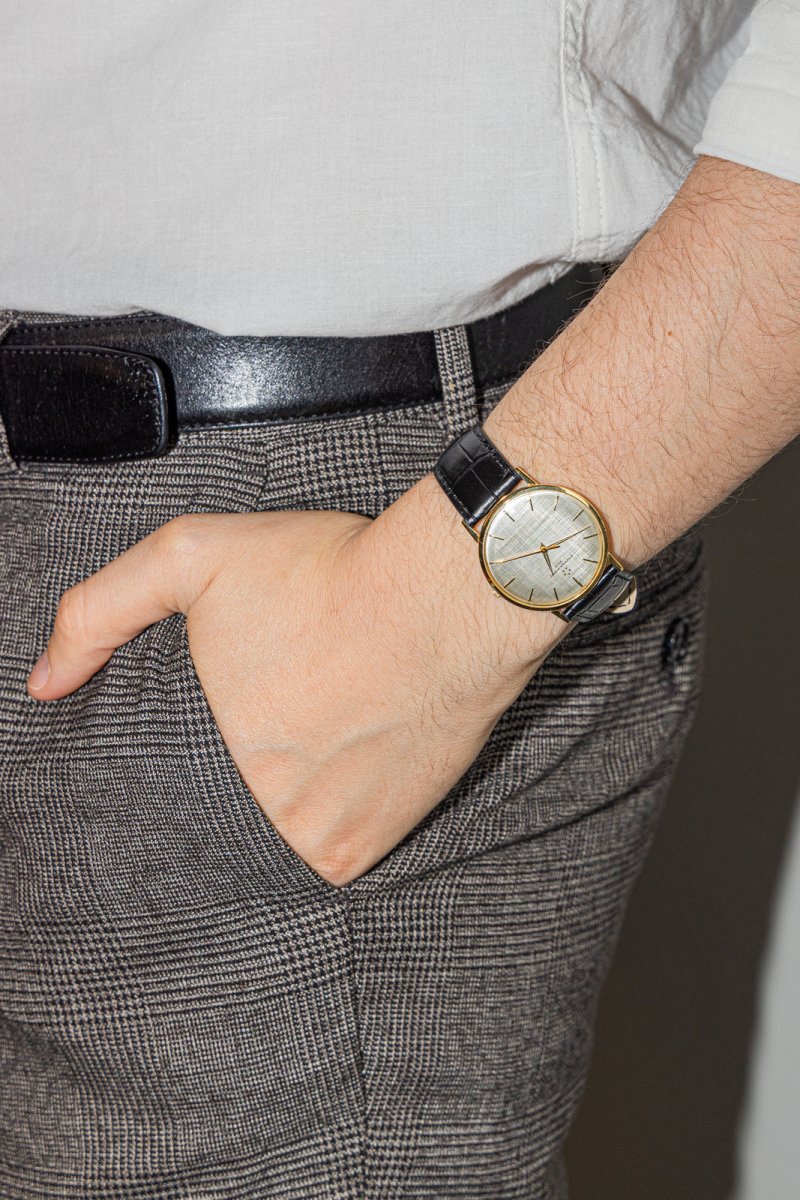 ETERNA Mechanical Watch "model 3000" in yellow gold - Image 2