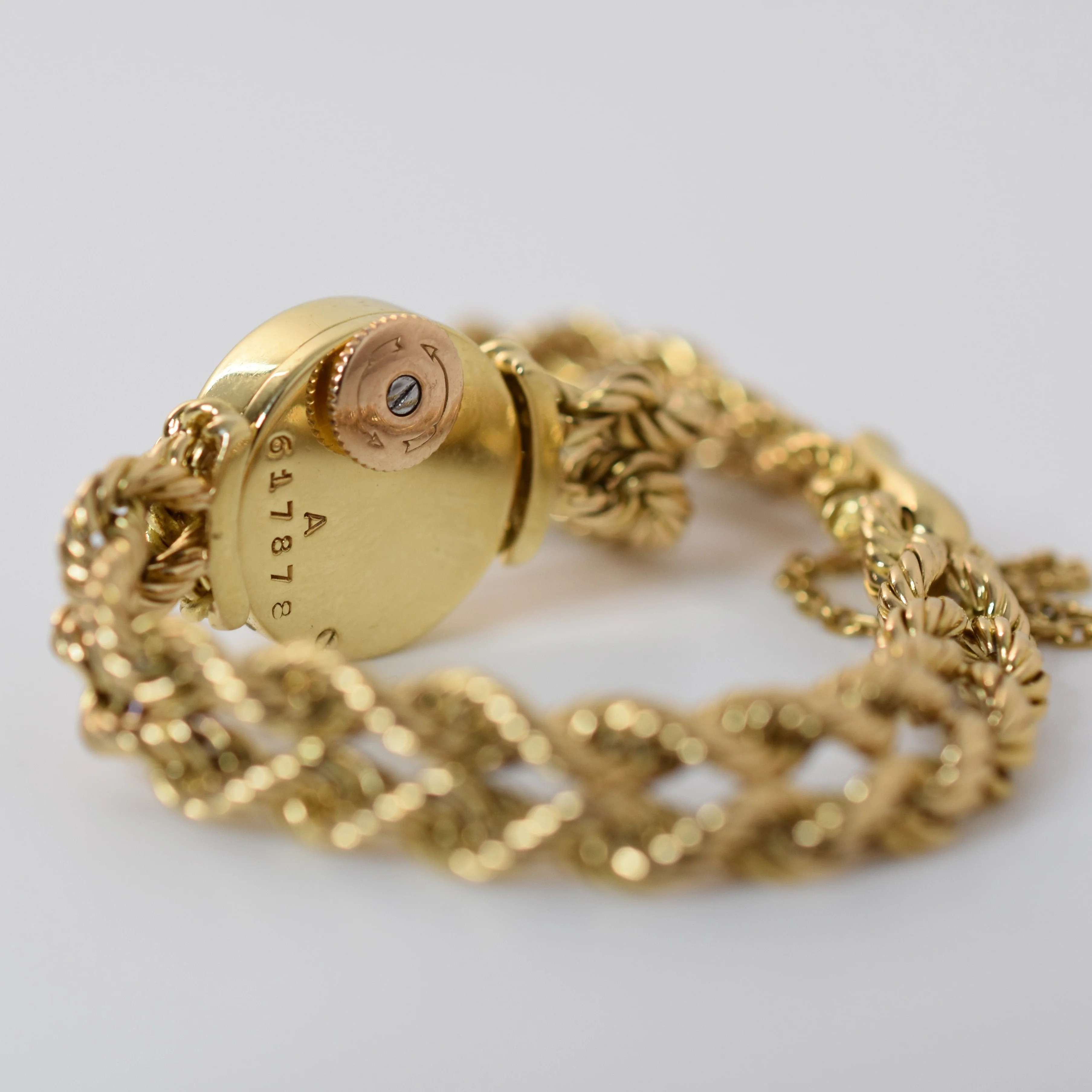 JAEGER-LECOULTRE watch in yellow gold - Image 4