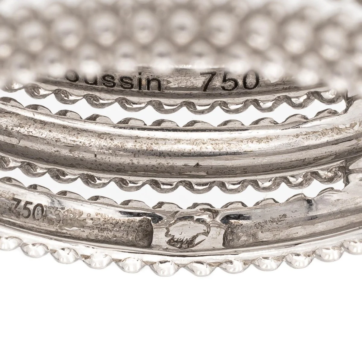 MAUBOUSSIN “First day” wedding ring in white gold - Image 4