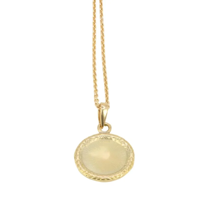 Augis Love Medal Plus yesterday Minus tomorrow in gold, diamond and ruby - Image 3