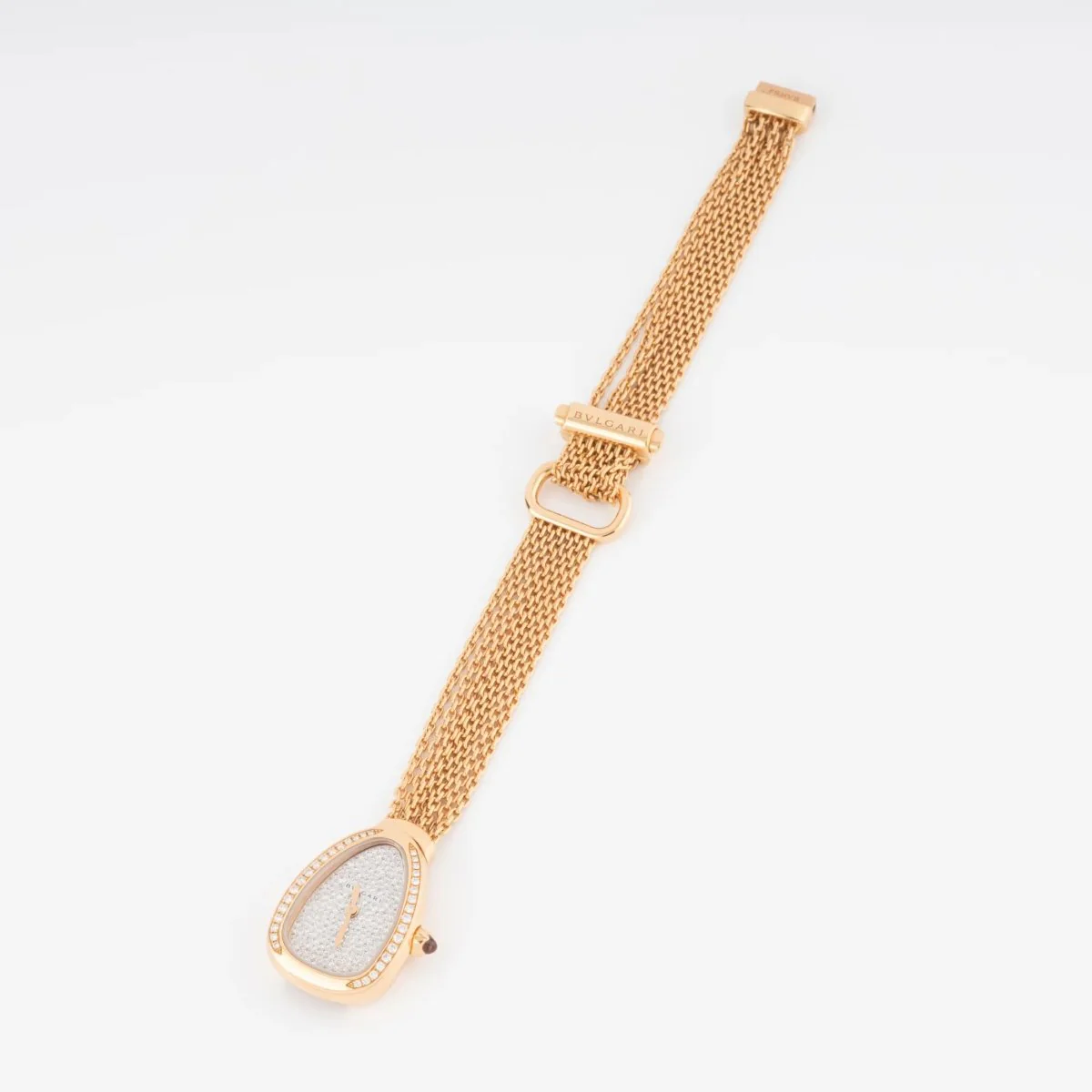 Bvlgari Serpenti collection watch in pink gold - Image 3