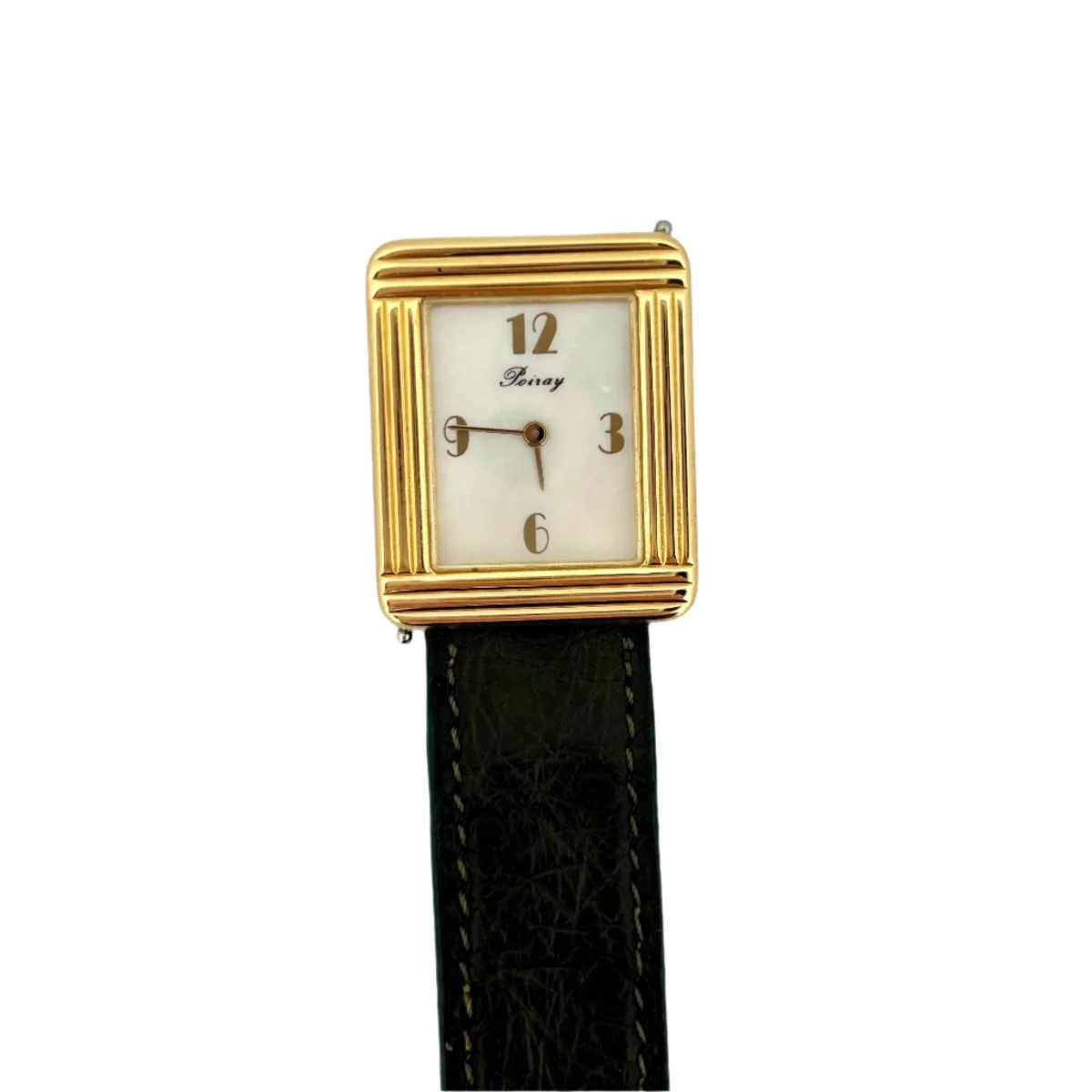 POIRAY watch in yellow gold and steel - Image 3