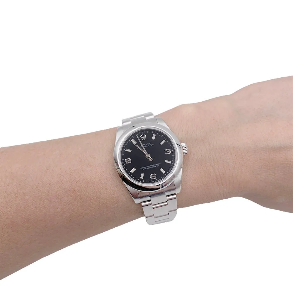 Rolex watch, "Oyster Perpetual", steel. - Image 7