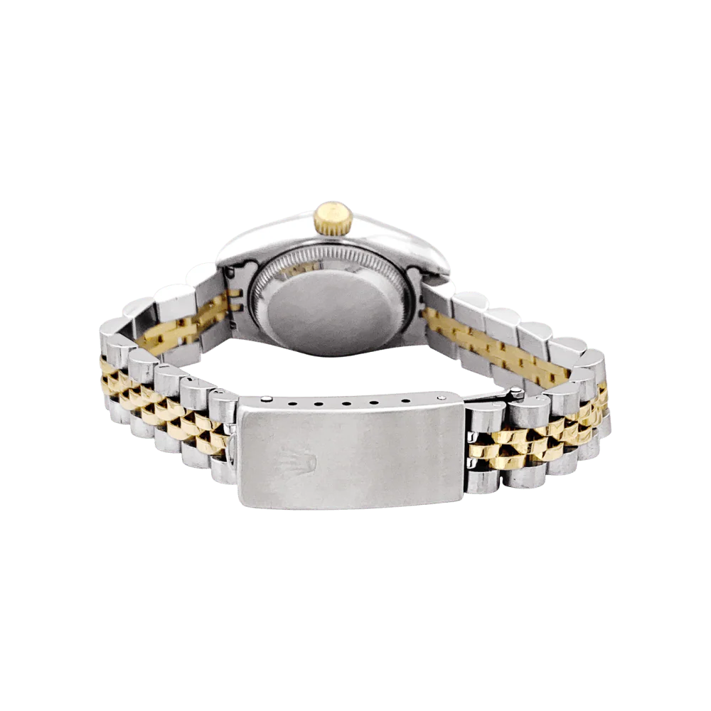 Watch ROLEX "Oyster Perpetual Lady DateJust" in yellow gold and steel - Image 5
