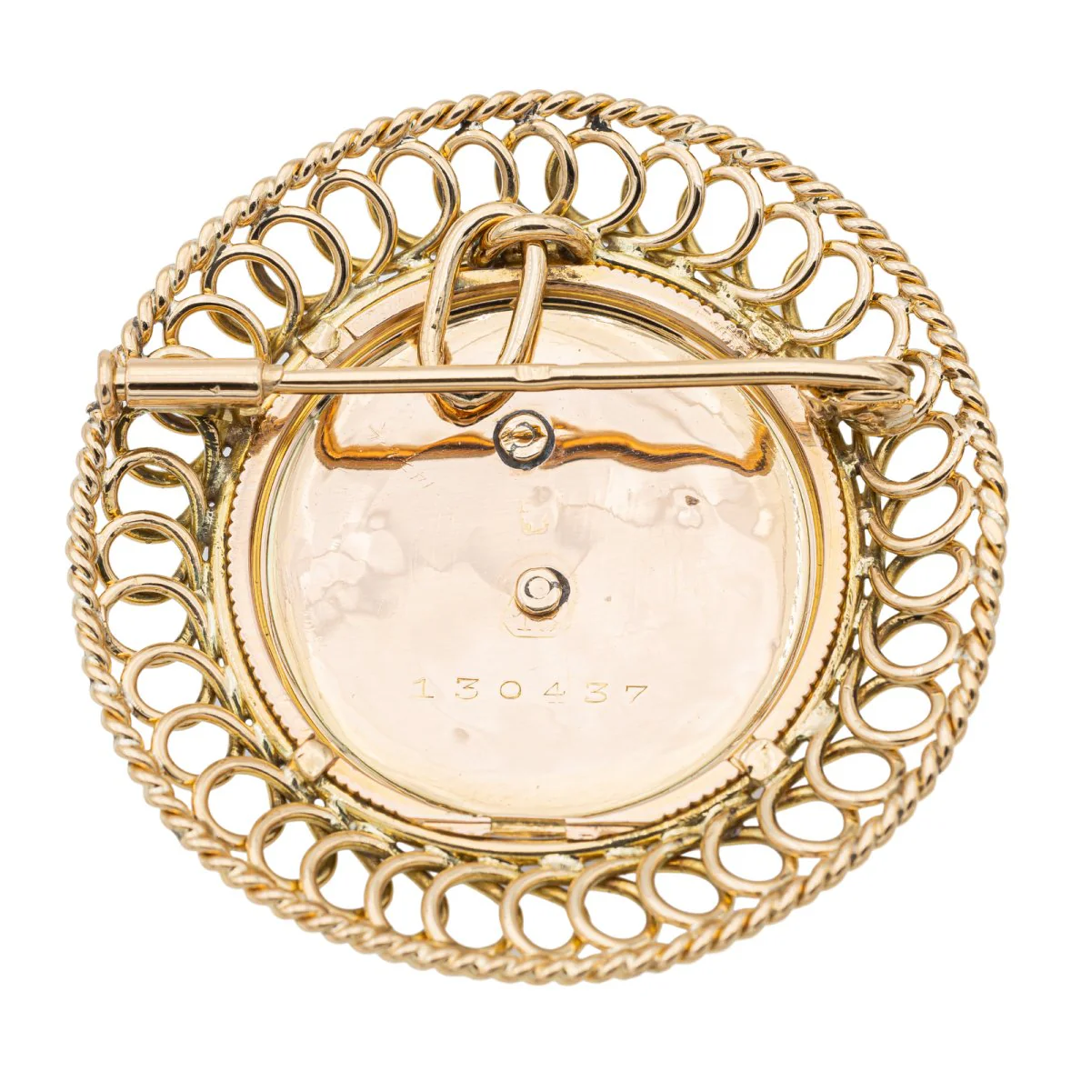 Brooch Pendant Rose Gold Diamond - Image 3