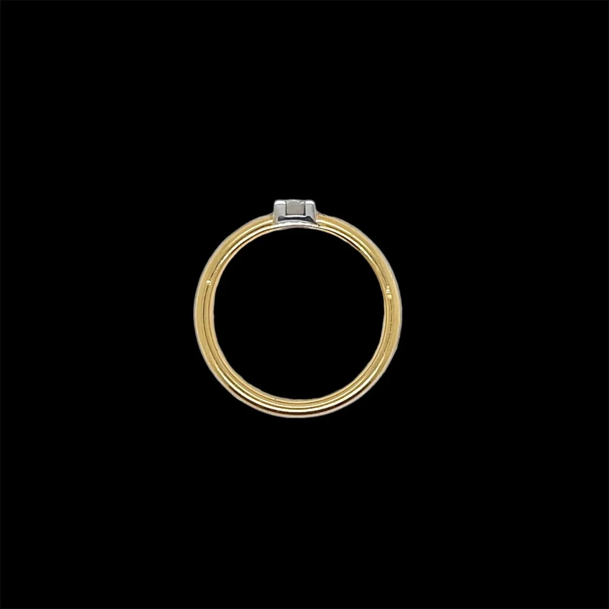 CARTIER "Trinity" Solitaire Ring in three golds - Image 5