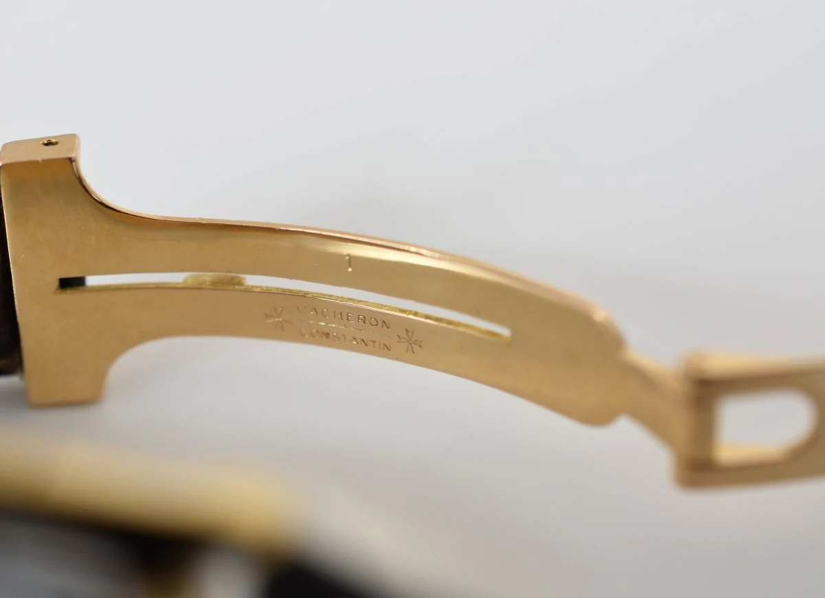 Watch BAUME & MERCIER for VAN CLEEF & ARPELS in yellow gold, leather and sapphire - Image 12